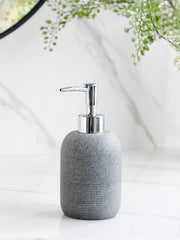 5-Piece Bathroom Accessories Set Beige Grey