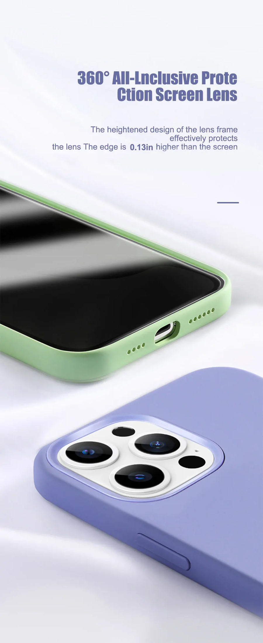 Shockproof Phone Case for iPhone 11-17 Pro Max, Plus and Air, Matte TPU