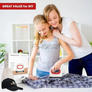 Mini Hot Press Machine DIY Portable T-shirt 3-speed Household Clothing Hats Shoes Socks Household Items Hot Press Draw