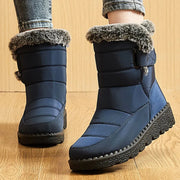 Women's Boots 2025 Trend Winter Shoes For Woman Winter Boots Ankle Low Heels Botas Mujer Waterproof Snow Boots With Fur Shoes