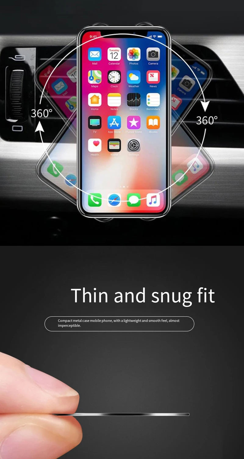MagSafe Magnetic Phone Stand – Dual-Sided, for Gym, Car, Home and Office