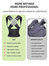 Posture Corrector for Women and Men,Adjustable Shoulder Posture Brace,Back Straightener Posture,Used for Middle Upper Spine UpTrend Deals