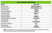 Customizable, best-quality four-wheel lawn mower for home use