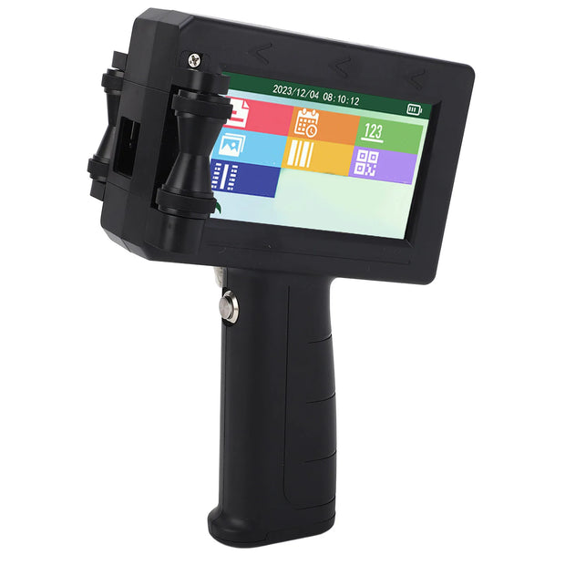 LA50 Portable Inkjet Label Printer 12.7mm Production Date Time Batch Number Handheld Inkjet Printer