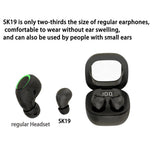 Wireless Bluetooth Headset Mini Ultra Small Sleep New Invisible Earbuds High Sound Quality Headphones Noise Reduction Earphones UpTrend Deals