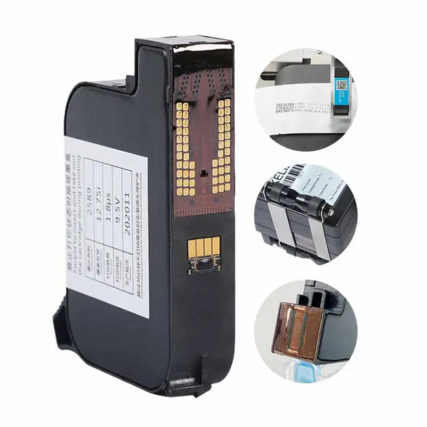 42ml 2588/2588+ Eco Solvent Ink Cartridge Thermal Handheld Printer Ink Cartridge For Portable Expiry Date 12.7mm Inkjet Coder