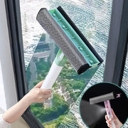 3 in 1 Spray Scrape Wipe Window Squeegee Glass Cleaner Window Wiper Scraper Cleaning Shower Squeegee for Household Cleaning Tool