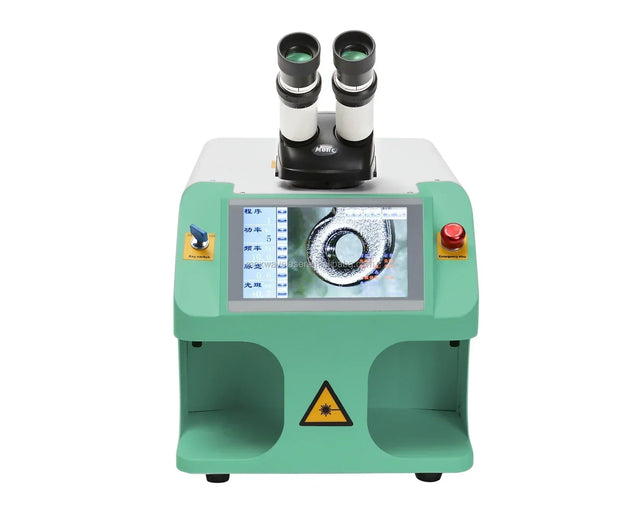 laser welder stainless steel gold jewelry jewellery desktop portable mini YAG 200w ccd laser welding machine metal spot welder