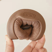 Winter Snow Boots For Children PU Leather Waterproof Kid's Plush Boots Thick Warm Cotton Shoes For Kids Boy's Girl's Warm Boots