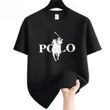 Men's Summer T-Shirt, Loose Long Sleeve Round Neck Breathable Tee