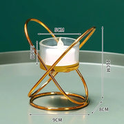 Metal Candle Holder for Table Decor
