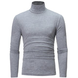 Men’s Thermal Shirt – Slim Fit High Neck Long Sleeve Winter Top