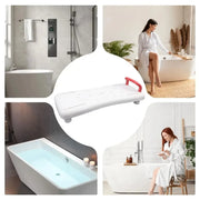 With Handle Bathtub Shower Board Adjustable Non -slip Bathtub Bench With Rounded Corners Bath Sitting Board For Disabled People