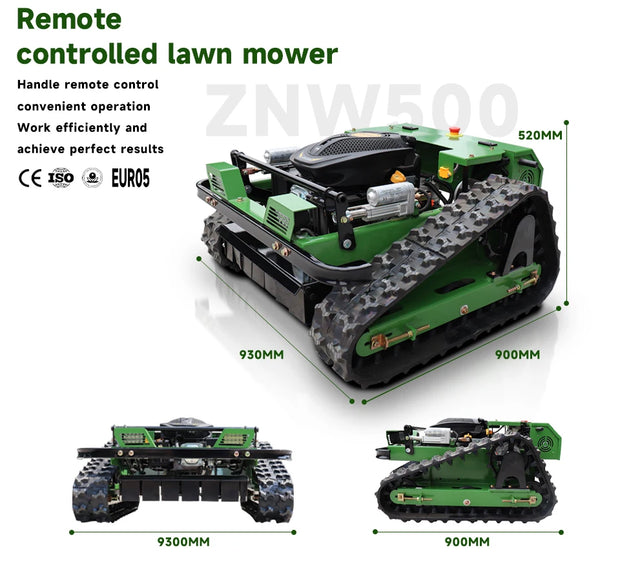 Powerful Remote-Controlled Lawn Mower – Fully Automatic Climbing, Ideal for Efficient Weeding in Gardens & Orchards at Home