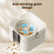 Smart Pet Feeder 2L Automatic Wifi Enabled Dry Food Dispenser for Cat Dog Home Use App Control Pet Supplies Auto Feeding System.