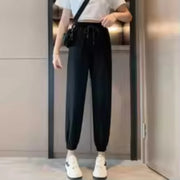 Joggers Sports Pants New Hip Hop Running Pants Drawstring Women Lady Girls Sweatpants Comfortable Oversized Female Streetwear Tr