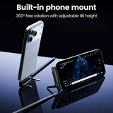 240W USB-C Fast Charging Cable – phone holder in use