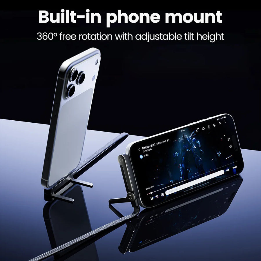 240W USB-C Fast Charging Cable – phone holder in use