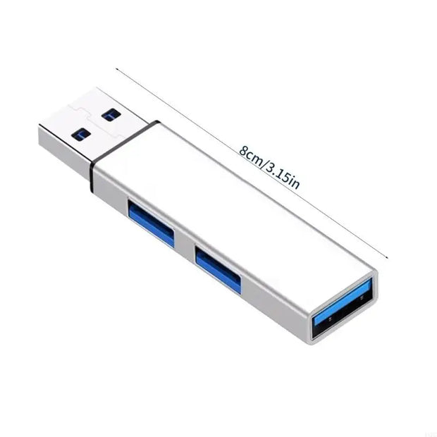 USB 3.0 3 Port USB Hub 2.0 Multi Type-C Ultra Slim Splitter Hub Power Adapter Multiple Expander USB 3.0 2.0 Hub For PC Xiaomi