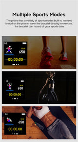 Smart Watch for Men & Women – Message & Fitness Monitor Bracelet