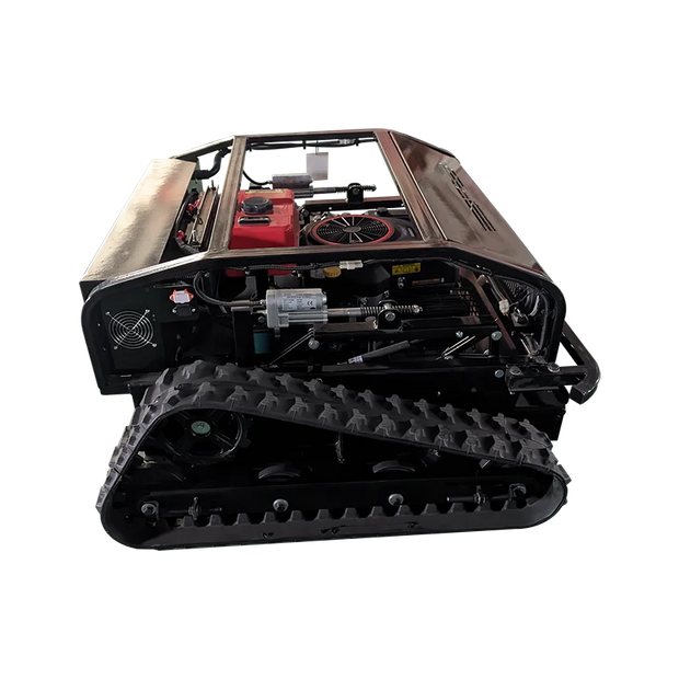 Customized remote-controlled robot lawn mower 550mm fully automatic lawn trimmer four-wheel drive