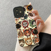Funny Cat Phone Cases for IPhone 11 Case IPhone 13 Cover 14 Pro Max 15 16 17 Pro Max IPhone Case for IPhone 15 IPhone 17