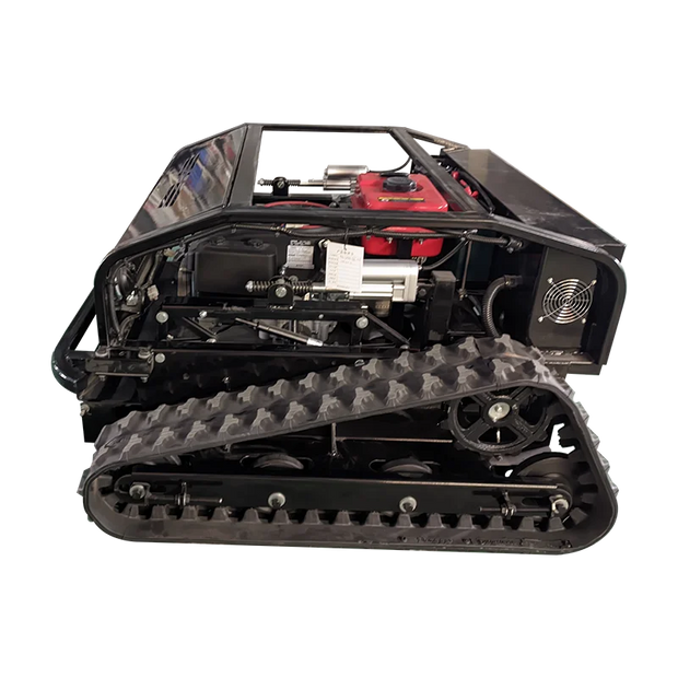 Customized remote-controlled robot lawn mower 550mm fully automatic lawn trimmer four-wheel drive