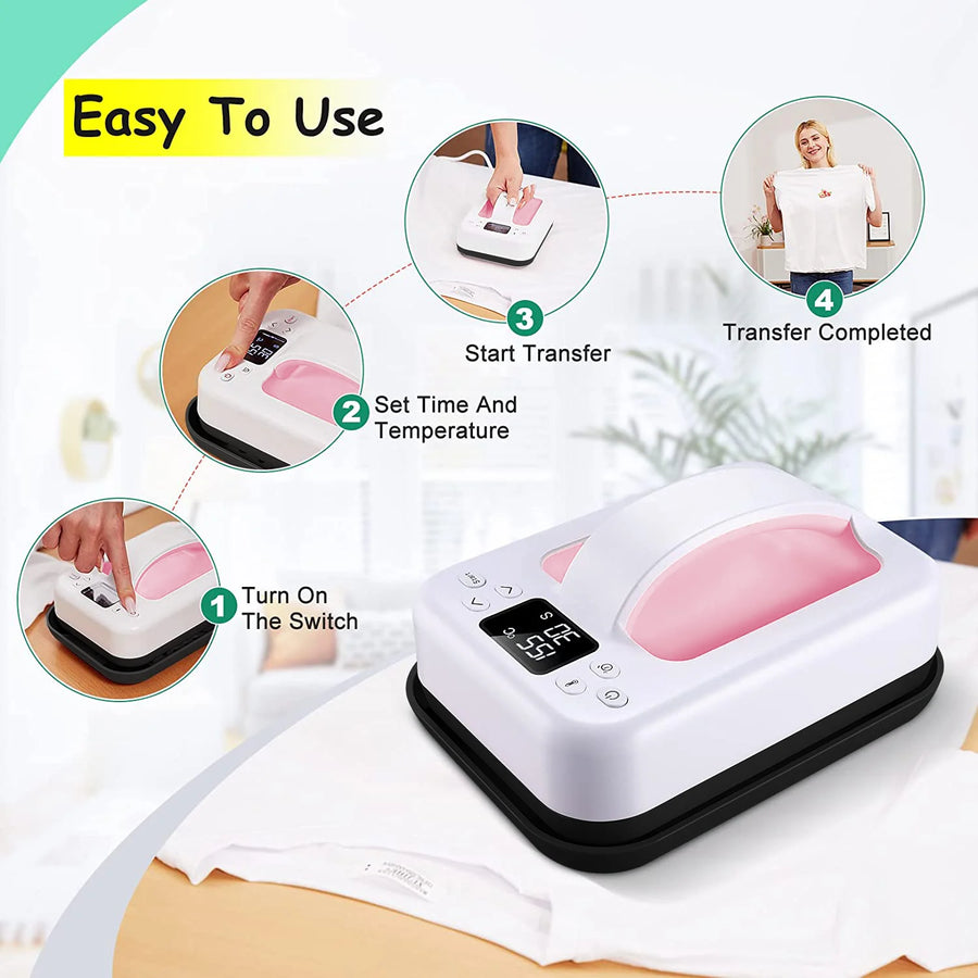 Press in hand portable