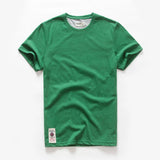 Mens cotton t-shirt front view