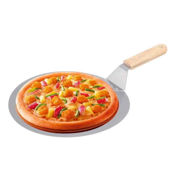 Stainless Steel Pizza Peel with Wood Handle