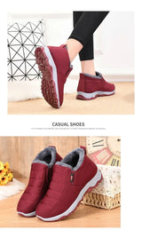 Men's Winter Casual Shoes – Warm Cotton, Chunky Sole