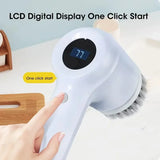 Cordless Electric Spin Scrubber, 5-in-1, for Bathroom Tile and Kitchen