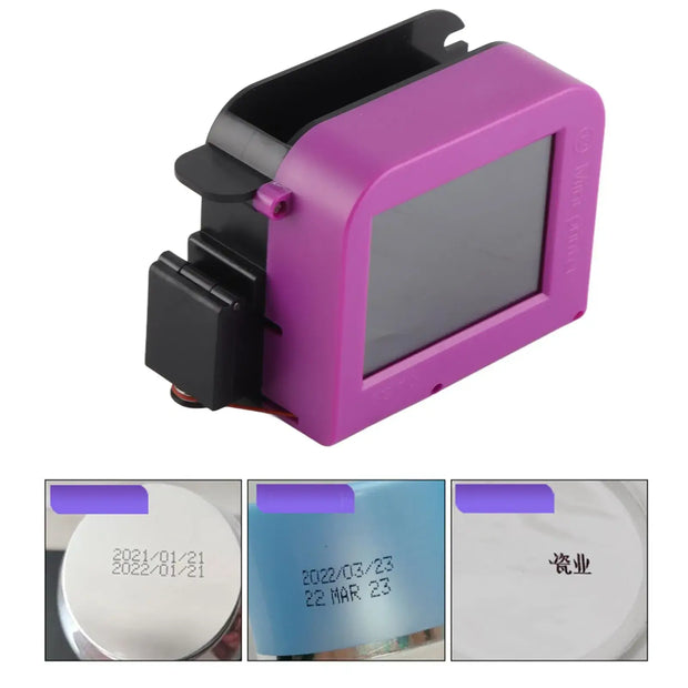 Handheld Inkjet Printer Detachable Portable  Smart Inkjet Coding Machine for Production Date QR  Handheld Inkjet Printer