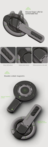 Magnetic Phone Stand for Desk – Double-Sided Rotating Holder for iPhone 17/16, MagSafe