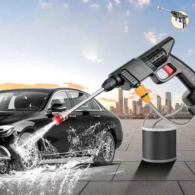 Cordless High Pressure Cleaner Washer Spray Water Guns Car Wash Pressure Water Cleaning Machine garden Electric Watering Guns