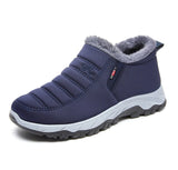 Men's Winter Casual Shoes – Warm Cotton, Chunky Sole