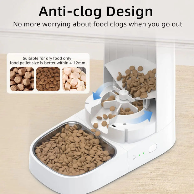 Smart WiFi Automatic Pet Food Dispenser