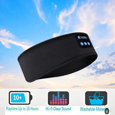 Bluetooth Sleep Headphones Headset – Wireless Headband with Eye Mask, for Running
