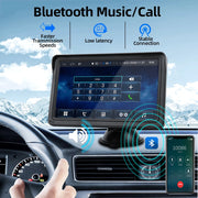 Car Radio Wireless CarPlay Android Auto Multimedia Video Player 7inch Portable Touch Screen With USB AUX For Rear View Camera