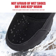 Men's Winter Waterproof Insulated Shell Warm Inner Comfortable Outdoor Snow Boots