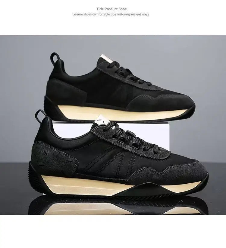 Men's Running Shoes – Breathable Soft Sole for All Seasons
