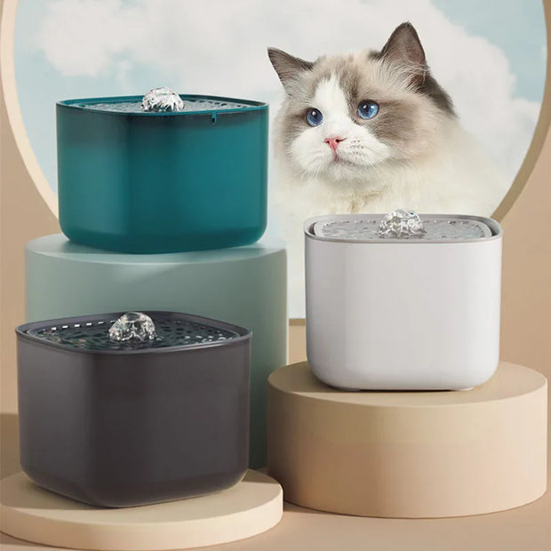 Automatic Cat Water Fountain with Filter