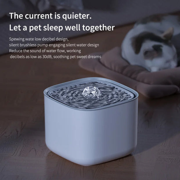 Automatic Cat Water Fountain with Filter
