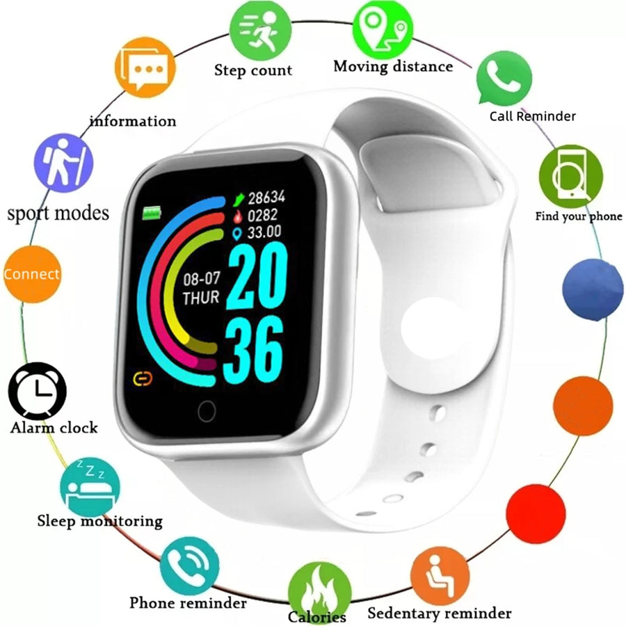 Smart Watch for Men & Women – Message & Fitness Monitor Bracelet