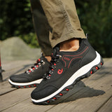 Men's Leather Casual Sneakers – Lightweight for All Seasons