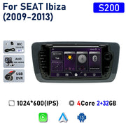 7" Touchscreen Car Stereo Head Unit For Seat Ibiza 6j 2009 - 2013 Multimedia Player GPS Navigation Carplay Android Auto Radio