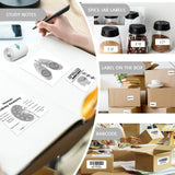 Mini Portable Printer Thermal Paper HD 57*25mm Universal Self-adhesive Roll Paper Label Sticker For Phone Printing Picture Photo UpTrend Deals