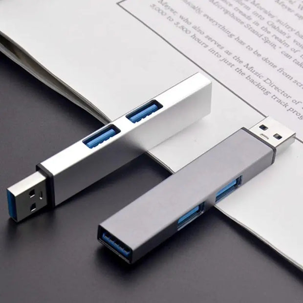 USB 3.0 3 Port USB Hub 2.0 Multi Type-C Ultra Slim Splitter Hub Power Adapter Multiple Expander USB 3.0 2.0 Hub For PC Xiaomi
