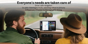 OTTOCAST CarPlay Screen 9.0" INCH 4K Car Touch Screen Wireless Carplay Android Auto Radio DVR GPS Video Built-in Youtube Netflix