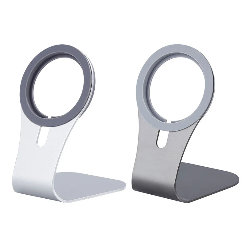 MagSafe Phone Charger Stand – Aluminum Alloy, Magnetic Holder for iPhone 12 Series, Fast Charging